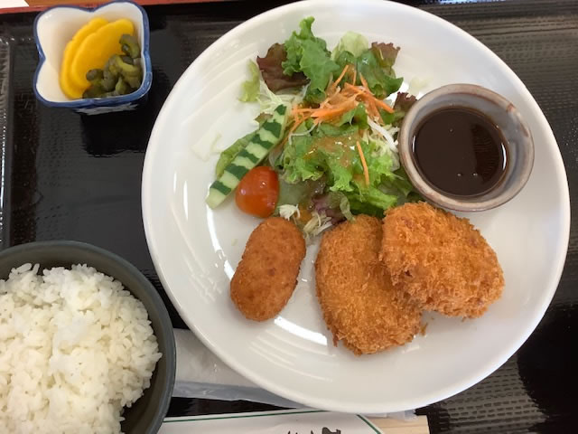 コロッケ定食_かがみの里