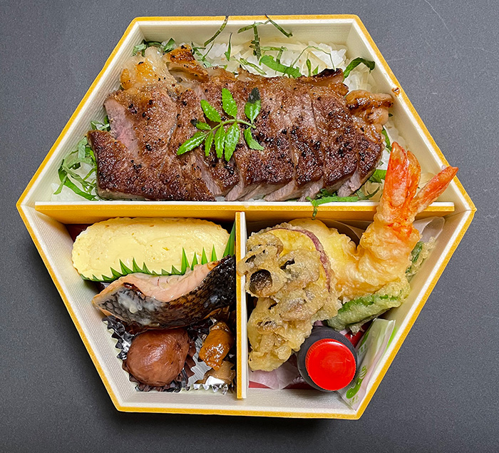 ステーキ弁当 _孫幸