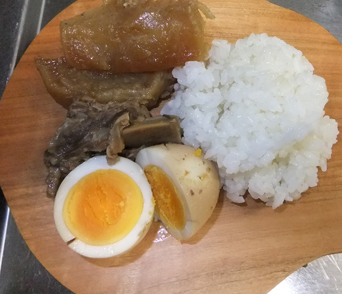 次の日ご飯