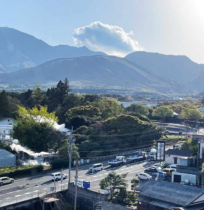 鬼山景色