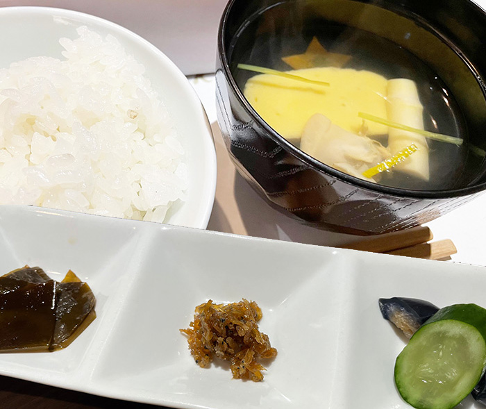お椀香の物